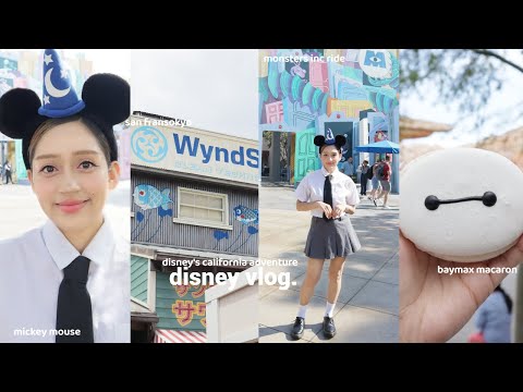 DISNEY CALIFORNIA ADVENTURE VLOG 2023 ✨🎡| San Fransokyo, trying the new Baymax macaron+, & more!