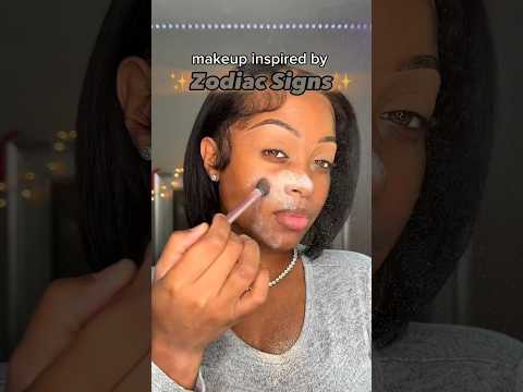 ZODIAC CHOOSES MY MAKEUP PT. 4 😍 #makeup #makeuptutorial #viral #trendingshorts #beauty