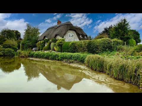 Beauty of England Countryside Village in Early Autumn and Inside Tour of Wilton Windmill