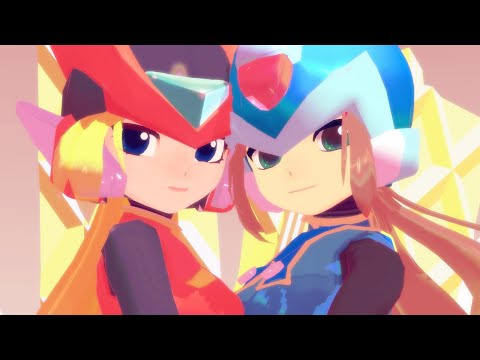 【MMD ロックマンゼロ】トゥインクル✖️トゥインクル【Midnight Bliss】