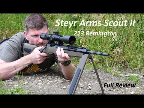 Steyr Arms Scout II in 223 Remington, FULL REVIEW of this quirky and very accurate rifle