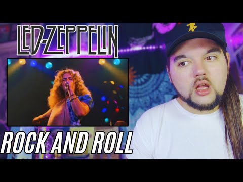 Led Zeppelin "Rock and Roll" LIVE (First Time Reaction)