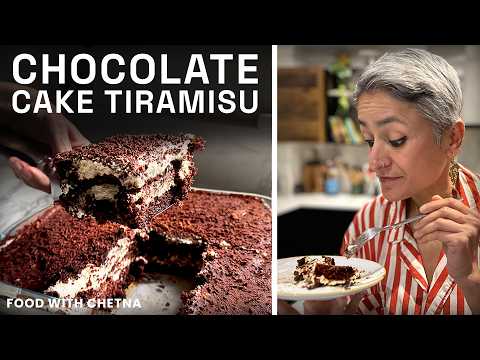 CHOCOLATE CAKE TIRAMISU - the best little twist to a Tiramisu