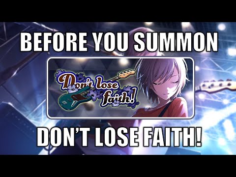 Before you summon [Don't lose Faith!] - Project Sekai