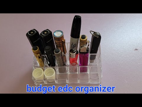 easy budget edc organizer