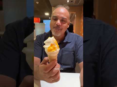 Mango Ice Cream - Mango Mcswirl #mangoicecream #icecream #mcdonalds