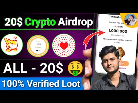 Bonker Crypto Airdrop | 🤑 10$ Instent Withdrawal New Crypto Loot Bee Network Mining | Zid Earning