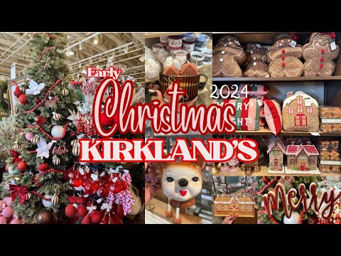 CHRISTMAS 2024 DECOR AT KIRKLAND'S 🎄✨Christmas Decorations 2024 #christmasdecor #kirklands