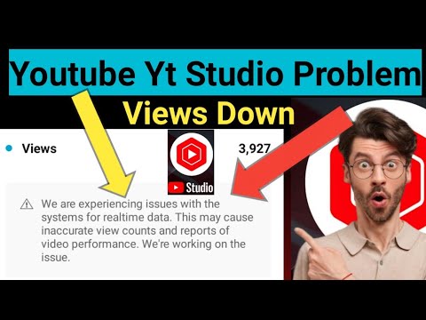 we are experiencing issues with the systems for real time data yt studio | yt studio updating