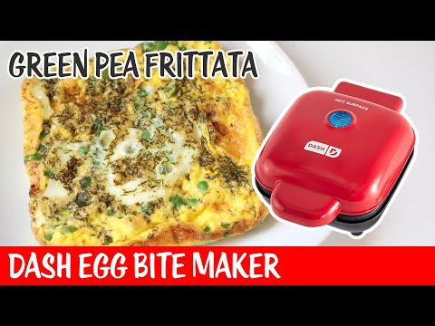 Green Pea Frittata | Dash Egg Bite Maker