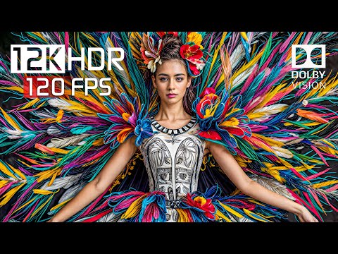 12K HDR 120FPS Video - Colorful Dolby Vision