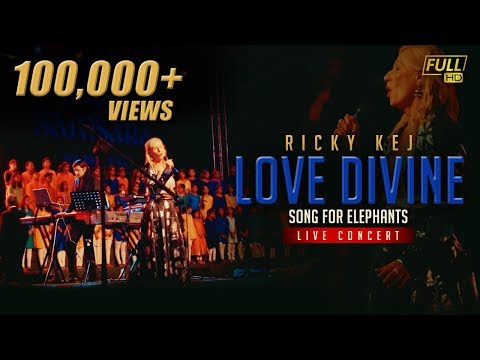 Love Divine - Ricky Kej LIVE concert - Darlene Koldenhoven - Song for Elephants