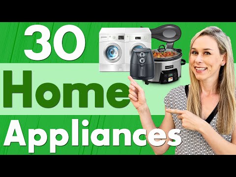 30 Common Home appliances in English | Learn English vocabulary