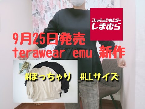 【しまむら購入品】9月25日発売terawear emu 新作！LLサイズ購入品紹介★ぽっちゃりが買った物。