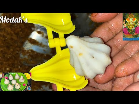 Ganesh Chaturthi special Modak's || How to make Steam Coconut Modak's || Vinayakachavithi prasadam