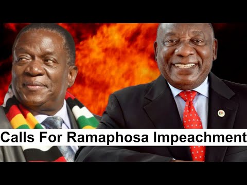 WATCH  LIVE; Ramaphosa in Trouble, As Mnangagwa Spoills Army With Houses And Cars