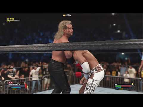 WCW VS WWE - HBK VS DDP | Full Match - WWE 2K24