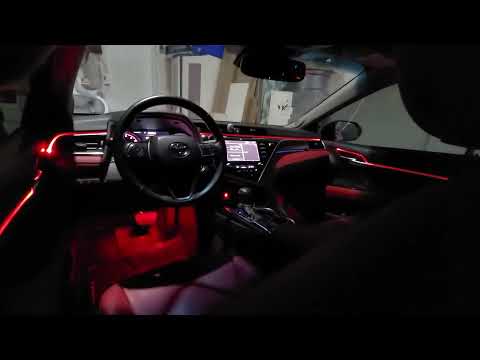 2019 Toyota Camry XSE Ambient Light kit Installation