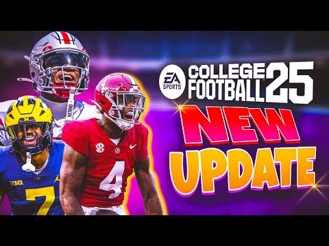 College Football 25 Major Gameplay and Dynasty Update!