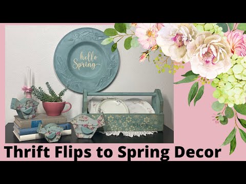 Transforming Dirt Cheap Thrift Store Finds Into Fab Home Decor!