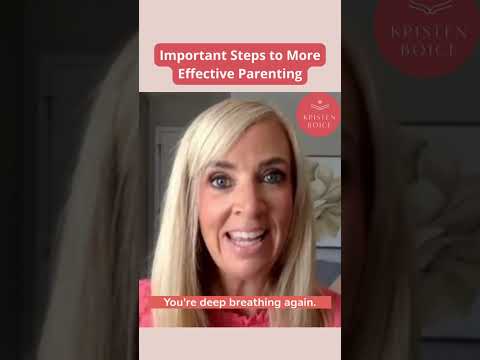 Important Steps to More Effective Parenting