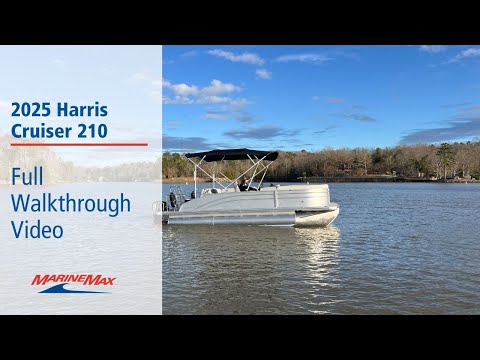 2025 Harris Cruiser 210 | Available Now at MarineMax Lake Wylie