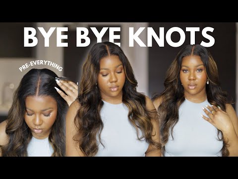 Pre-Everything! EFFORTLESS WIG INSTALL 100% GLUELESS Beginner Friendly Ft UNice Hair