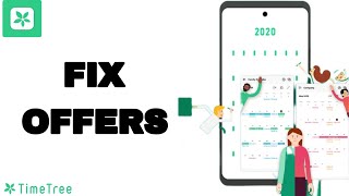 How To Fix And Solve Offers On TimeTree App | Easy Fix