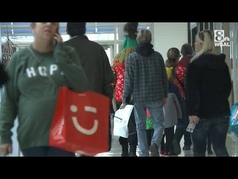 Last-minute Christmas shoppers pack Susquehanna Valley malls