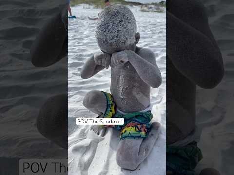 He was #completely #covered #clearwaterbeach #big #family #camping #fun #funny #cute #autism