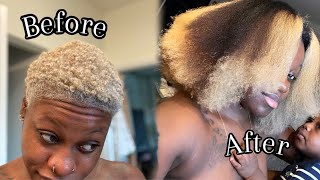 My Natural Hair Journey Since My Big Chop Using Hair Growth Oil