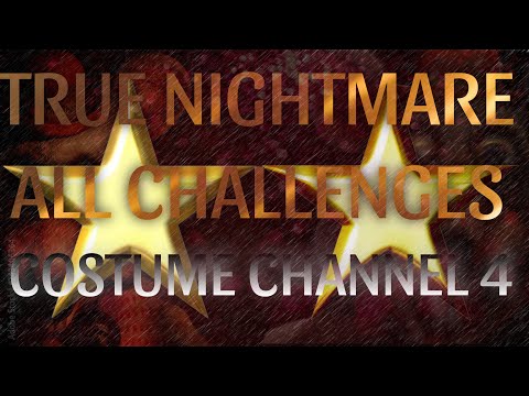 FNaCEC:R - True Nightmare All Challenges With Costume in Channel 4