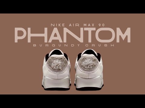 PHANTOM BURGUNDY 2025 Nike Air Max 90 DETAILED LOOK + PRICE