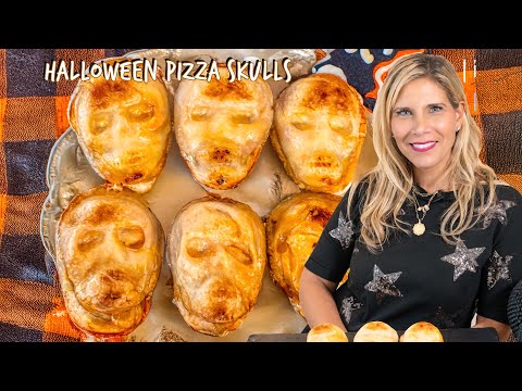 Halloween Pizza Skulls Make Your Own Pizza Skulls Step by Step Guide