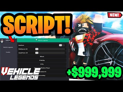 Vehicle Legends Script Auto Farm | Vehicle Legends Script Pastebin 2024