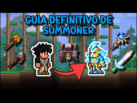 GUIA DE PROGRESSÃO DEFINITIVO DE SUMMONER NO TERRARIA 1.4.4.9!