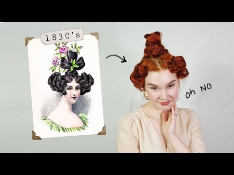 Attempting 100 Years of Victorian Hair!