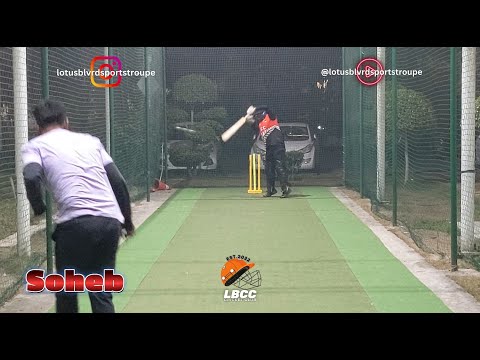 24th Jan Soheb #cricketlover #cricketshorts #cricketvideo #batting #netsession #noida #cricket