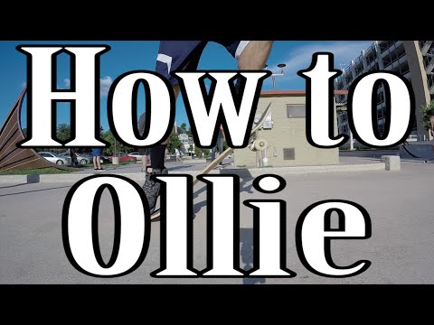 How to do an Ollie (Jump) on a Skateboard - Trick Tutorial