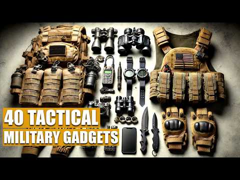 40 Incredible Tactical Military Gear & Gadgets On Amazon 2024