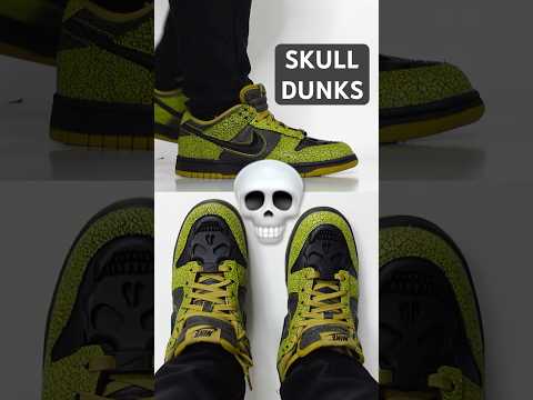 Nike Dunk Low Halloween Skulls 🎃👟 | Spooky Sneaker Review! 👻