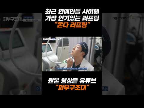 요즘 연예인들 사이에 대세인 리프팅