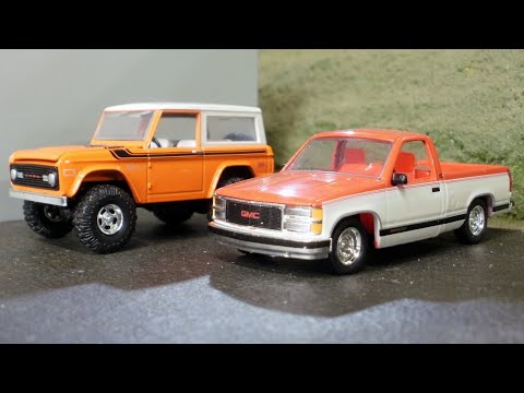 M2 Machines 1:64 Diecast Unboxing and Review - 1976 Ford Bronco and 1988 GMC Sierra 1500