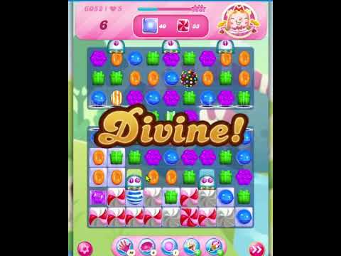 Candy Crush Saga Level 6052 | No Boosters