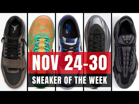 SNEAKER DROPS This Week 🔥 Nov 24-30