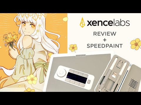 Xencelabs Pen Tablet Medium Bundle Review + Speedpaint