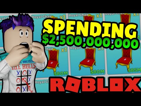 Spending $2,500,000,000 in My Restaurant! (Roblox)