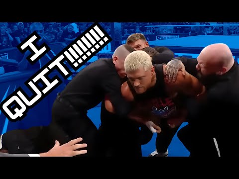 CODY SAYS I QUIT!!!!????? 6/7/24 SMACKDOWN REVIEW