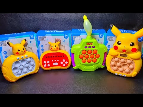 1 Minute Satisfying with Playing Push Game Pop It Eletrônico Fidget Toy ASMR No Talking