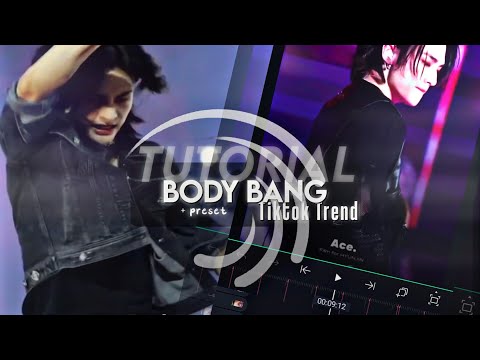 BODY BANG KPop TikTok Trend Tutorial On Alight Motion(+preset)